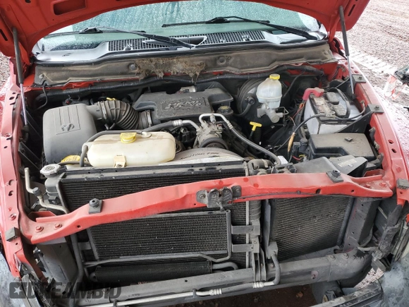 2004 Dodge 2500 SLT with VIN 3D7KA28D24G109351, listed as a Copart auction lot 46521585 with 68,462 mi miles and Salvage Title. Bid and sale history available at carsss.com. Image 11.