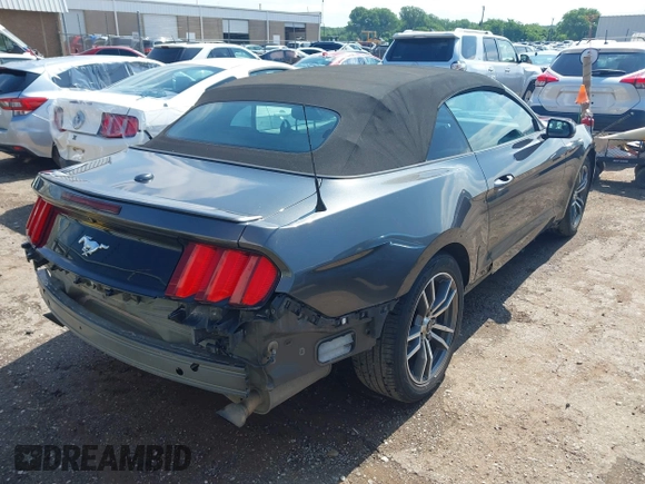 2016 Ford Mustang EcoBoost Premium with VIN 1FATP8UH4G5304605, listed as a IAAI auction lot 42393334 with 184,295 mi miles and . Bid and sale history available at DreamBid. Image 4.