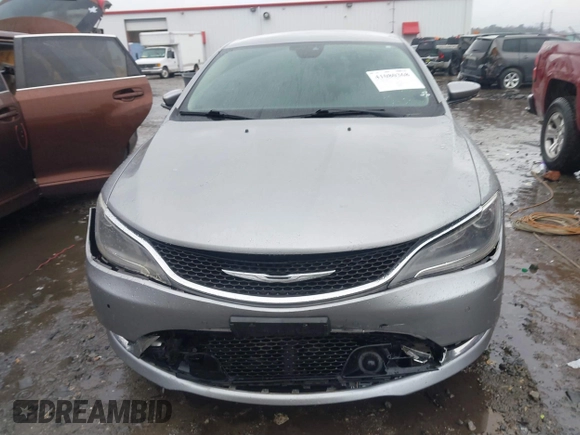 2015 Chrysler 200 C with VIN 1C3CCCCG4FN509765, listed as a IAAI auction lot 41080368 with 86,378 mi miles and . Bid and sale history available at carsss.com. Image 12.
