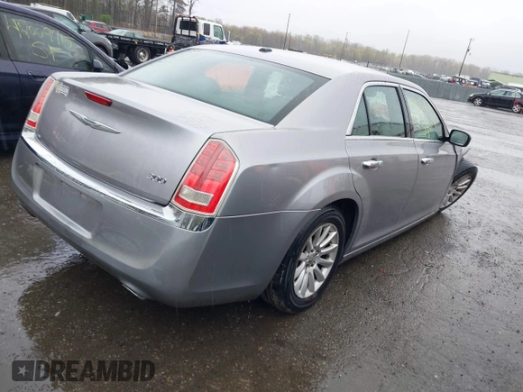 2014 Chrysler 300 with VIN 2C3CCAAG6EH375730, listed as a IAAI auction lot 41987157 with 154,272 mi miles. Bid and sale history available at carsss.com. Image 4.