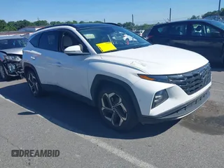 2022 Hyundai Tucson Limited with VIN 5NMJE3AE3NH025225, listed as a IAAI auction lot 42523065 with 51,954 mi miles and . Bid and sale history available at DreamBid. Image 1.