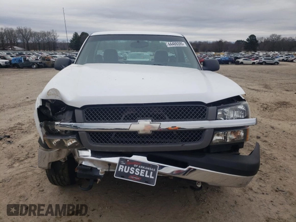 2004 Chevrolet Silverado 1500 Work Truck with VIN 1GCEC14XX4Z269229, listed as a Copart auction lot 44469395 with 52,105 mi miles and Salvage Title. Bid and sale history available at carsss.com. Image 5.