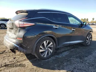 2015 Nissan Murano Platinum with VIN 5N1AZ2MH6FN211197, listed as a Copart auction lot 88900175 with 184,639 mi miles and Salvage Title. Bid and sale history available at DreamBid. Image 3.