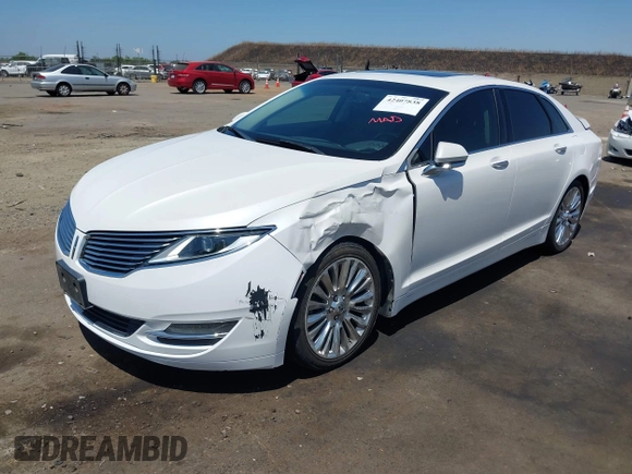 2013 Lincoln MKZ with VIN 3LN6L2JK2DR800880, listed as a IAAI auction lot 42407838 with 126,484 mi miles and . Bid and sale history available at DreamBid. Image 2.