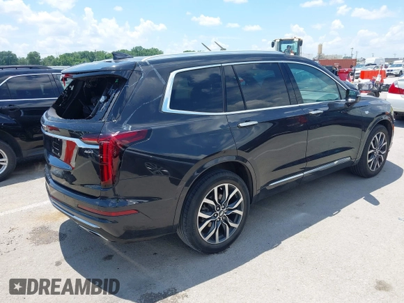 2020 Cadillac XT6 FWD Premium Luxury with VIN 1GYKPCRS0LZ220243, listed as a IAAI auction lot 42567404 with 45,643 mi miles and . Bid and sale history available at DreamBid. Image 4.