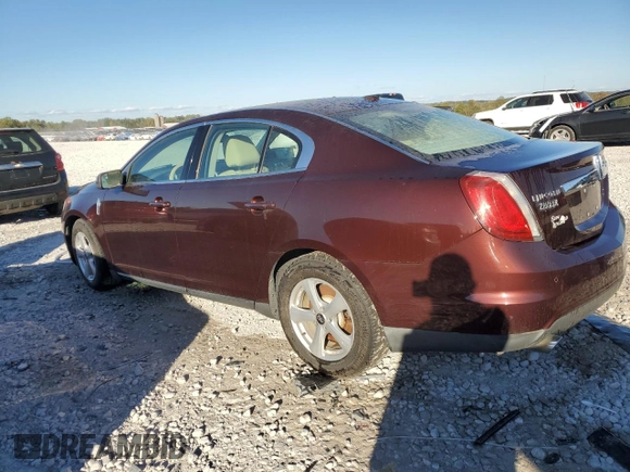 2010 Lincoln MKS with VIN 1LNHL9ER4AG604354, listed as a Copart auction lot 74895724 with Not Provided miles and Clean Title. Bid and sale history available at DreamBid. Image 2.