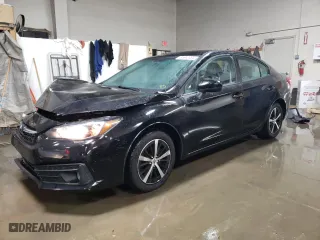 2020 Subaru Impreza Premium with VIN 4S3GKAD66L3605351, listed as a Copart auction lot 85943494 with 33,207 mi miles and Salvage Title. Bid and sale history available at carsss.com. Image 1.