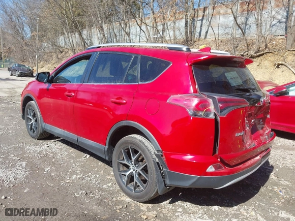 2016 Toyota RAV4 SE with VIN 2T3JFREV2GW460178, listed as a IAAI auction lot 41754474 with 126,797 mi miles. Bid and sale history available at carsss.com. Image 3.