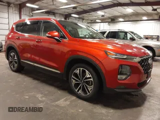 2019 Hyundai Santa Fe Limited z VIN 5NMS5CAA4KH067125, wystawiony jako IAAI lot #42116286 z przebiegiem 79 636 mil mil oraz . Historia ofert i sprzedaży dostępna na DreamBid. Obrazek 1.