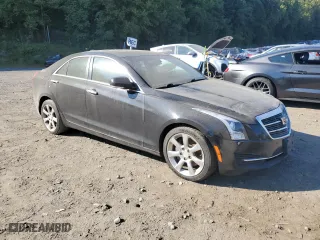 2016 Cadillac ATS Sedan Luxury Collection AWD with VIN 1G6AH5RX5G0124854, listed as a Copart auction lot 70449214 with 166,445 mi miles and Salvage Title. Bid and sale history available at carsss.com. Image 4.