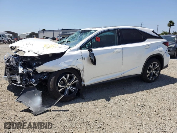 2021 Lexus RX 350 with VIN 2T2HZMAA8MC185400, listed as a Copart auction lot 60756875 with Not provided miles and Salvage title. Bid and sale history available at DreamBid. Image 1.