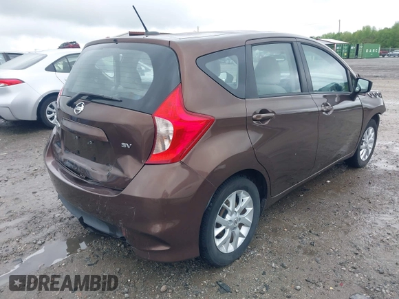 2017 Nissan Note SV with VIN 3N1CE2CP8HL375249, listed as a IAAI auction lot 41972181 with 44,934 mi miles and . Bid and sale history available at DreamBid. Image 4.
