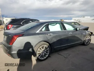 2017 Cadillac CT6 Luxury RWD with VIN 1G6KC5RXXHU149634, listed as a Copart auction lot 77907824 with 150,902 mi miles and Salvage title. Bid and sale history available at DreamBid. Image 3.