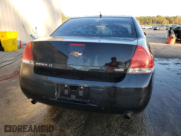 2014 Chevrolet Impala LT with VIN 2G1WB5E3XE1123670, listed as a Copart auction lot 87958525 with 155,110 mi miles and Salvage Title. Bid and sale history available at DreamBid. Image 6.