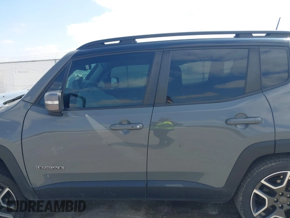 2020 Jeep Renegade Limited with VIN ZACNJBD15LPK90703, listed as a IAAI auction lot 42023043 with 72,988 mi miles and . Bid and sale history available at DreamBid. Image 15.