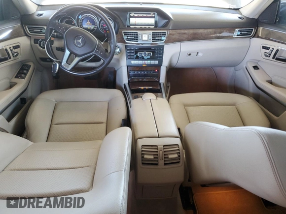 2014 Mercedes-Benz E 350 Sport with VIN WDDHF5KB2EA943012, listed as a Copart auction lot 61136245 with 53,502 mi miles and Salvage title. Bid and sale history available at DreamBid. Image 8.