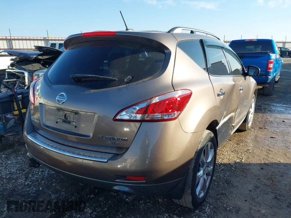 2014 Nissan Murano SL z VIN JN8AZ1MW1EW526175, wystawiony jako IAAI lot #41660535 z przebiegiem 111 621 mil mil oraz . Historia ofert i sprzedaży dostępna na DreamBid. Obrazek 4.