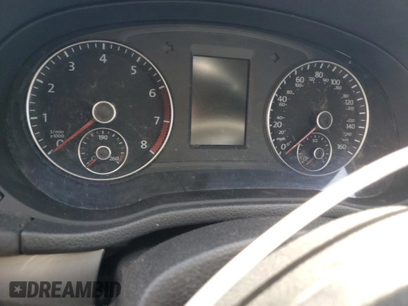 2014 Volkswagen Passat Wolfsburg Edition with VIN 1VWAT7A33EC083021, listed as a Copart auction lot 56015745 with Not provided miles and Clean title. Bid and sale history available at DreamBid. Image 9.