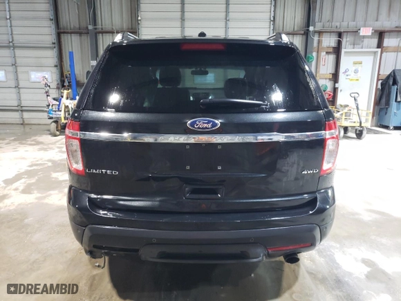 2011 Ford Explorer Limited with VIN 1FMHK8F80BGA17346, listed as a Copart auction lot 46517105 with 190,040 mi miles and Salvage Title. Bid and sale history available at carsss.com. Image 6.