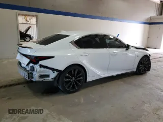 2021 Lexus IS 350 F Sport z VIN JTHGZ1B2XM5041008, wystawiony jako Copart lot #49146365 z przebiegiem 44 926 mil mil oraz Szkoda całkowita • Salvage title. Historia ofert i sprzedaży dostępna na DreamBid. Obrazek 3.