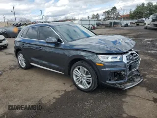 2020 Audi Q5 Premium Plus with VIN WA1BNAFY9L2017881, listed as a Copart auction lot 52328975 with 42,283 mi miles and Salvage Title. Bid and sale history available at carsss.com. Image 4.
