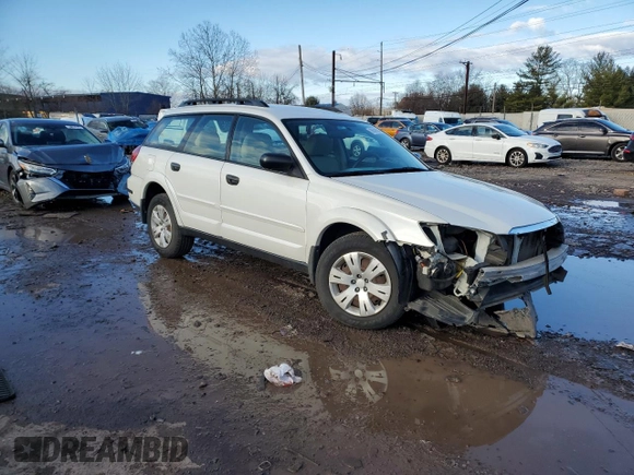 2009 Subaru Outback with VIN 4S4BP60C497331164, listed as a Copart auction lot 86589054 with 43,683 mi miles and Salvage Title. Bid and sale history available at carsss.com. Image 4.