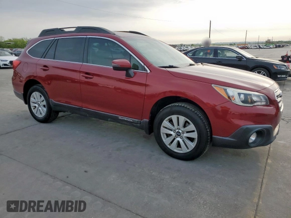 2015 Subaru Outback Premium with VIN 4S4BSBFC0F3245691, listed as a Copart auction lot 51181025 with 125,883 mi miles and Salvage title. Bid and sale history available at DreamBid. Image 4.