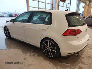 2017 Volkswagen Golf GTI S with VIN 3VW447AU5HM030228, listed as a IAAI auction lot 41497809 with 75,101 mi miles. Bid and sale history available at carsss.com. Image 3.