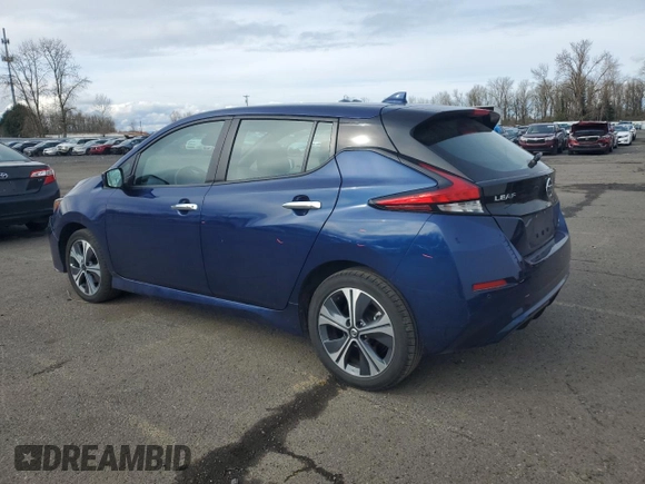 2020 Nissan LEAF SV Plus with VIN 1N4BZ1CP9LC306331, listed as a Copart auction lot 48376045 with 40,984 mi miles and Salvage Title. Bid and sale history available at DreamBid. Image 2.
