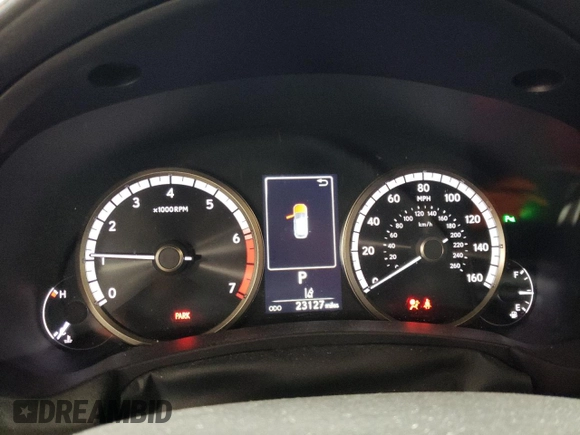 2021 Lexus NX 300 F Sport with VIN JTJSARDZ4M2263070, listed as a Copart auction lot 87491694 with 23,127 mi miles and Salvage title. Bid and sale history available at DreamBid. Image 9.