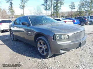 2008 Dodge Charger with VIN 2B3KA43R58H153117, listed as a IAAI auction lot 41332924 with 169,627 mi miles. Bid and sale history available at carsss.com. Image 1.