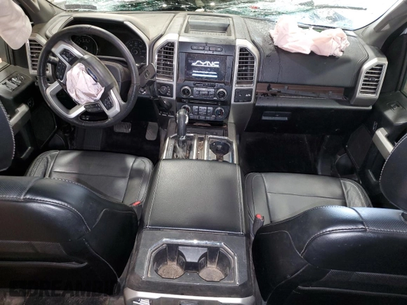 2015 Ford F-150 XLT with VIN 1FTEW1EG5FFC43972, listed as a Copart auction lot 53683785 with 111,994 mi miles and Salvage Title. Bid and sale history available at carsss.com. Image 8.