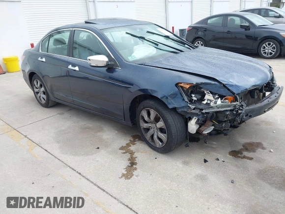 2010 Honda Accord Sdn EX-L with VIN 5KBCP3F88AB006835, listed as a IAAI auction lot 41918058 with 179,357 mi miles. Bid and sale history available at carsss.com. Image 1.
