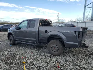 2018 Ford F-150 XL with VIN 1FTEX1EP9JFE00960, listed as a Copart auction lot 86836974 with 81,255 mi miles and Salvage Title. Bid and sale history available at carsss.com. Image 2.
