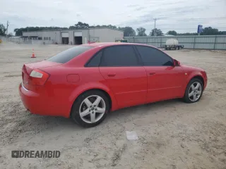 2005 Audi A4 SE с VIN WAULC68E35A068735, выставлен на аукционе Copart как лот 55975355 с пробегом 146 463 миль миль и Списание • Salvage title. История ставок и продаж доступна на DreamBid. Изображение 3.