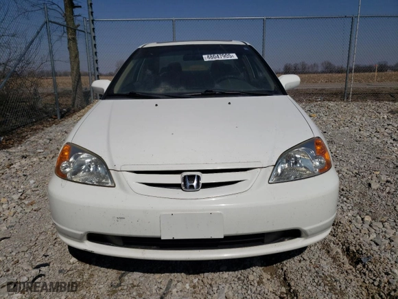 2003 Honda Civic EX with VIN 1HGEM229X3L009276, listed as a Copart auction lot 48047905 with 317,240 mi miles and Salvage Title. Bid and sale history available at carsss.com. Image 5.