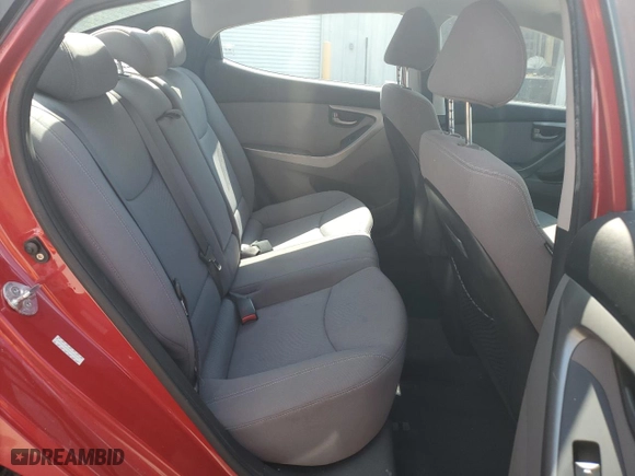 2016 Hyundai Elantra SE with VIN KMHDH4AE8GU484476, listed as a Copart auction lot 57200834 with 43,505 mi miles and Clean Title. Bid and sale history available at carsss.com. Image 10.