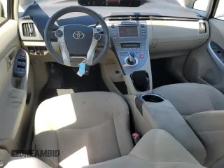 2012 Toyota Prius One with VIN JTDKN3DU2C1608593, listed as a Copart auction lot 52716685 with 167,091 mi miles and Salvage Title. Bid and sale history available at carsss.com. Image 8.