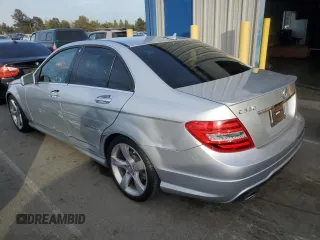 2014 Mercedes-Benz C 350 Sport with VIN WDDGF5HB0EA926227, listed as a Copart auction lot 71955504 with 57,273 mi miles and Salvage Title. Bid and sale history available at DreamBid. Image 2.