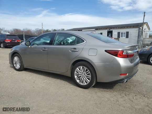 2017 Lexus ES with VIN 58ABK1GG3HU041243, listed as a Copart auction lot 49478625 with 45,782 mi miles and Salvage Title. Bid and sale history available at carsss.com. Image 2.