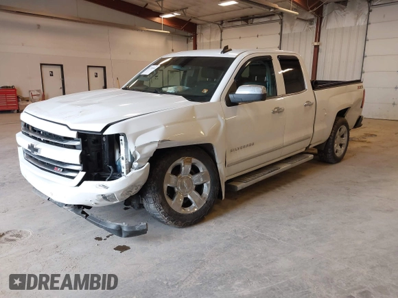 2016 Chevrolet Silverado 1500 LTZ with VIN 1GCVKSECXGZ329535, listed as a IAAI auction lot 41780464 with 117,901 mi miles and . Bid and sale history available at DreamBid. Image 2.