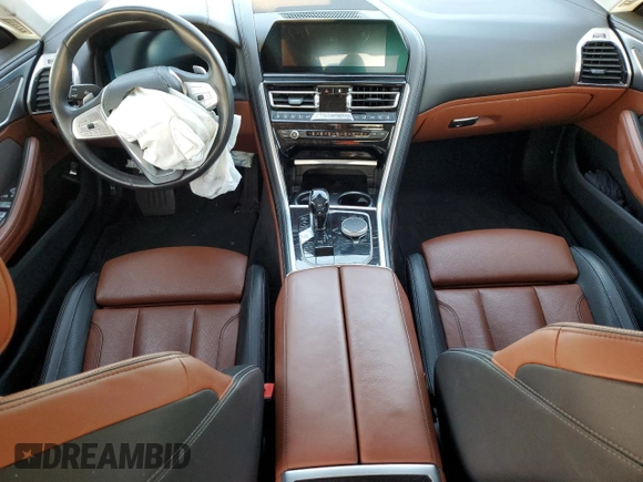 2020 BMW 8 Series 840i с VIN WBAGV4C09LCD70739, выставлен на аукционе Copart как лот 82610014 с пробегом Не указан миль и Списание • Salvage title. История ставок и продаж доступна на DreamBid. Изображение 8.