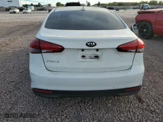 2017 Kia Forte LX with VIN 3KPFK4A70HE113747, listed as a Copart auction lot 86113054 with 122,875 mi miles and Salvage Title. Bid and sale history available at carsss.com. Image 6.