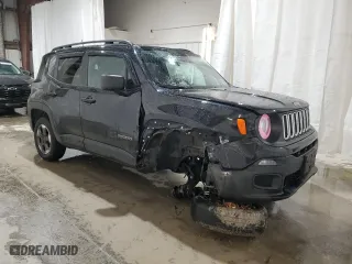 2018 Jeep Renegade Upland Edition with VIN ZACCJBAB1JPH29531, listed as a Copart auction lot 84016334 with 85,615 mi miles and Salvage Title. Bid and sale history available at carsss.com. Image 4.