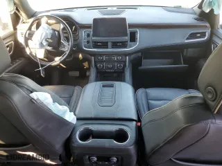 2023 Chevrolet Suburban Premier with VIN 1GNSCFKD4PR192684, listed as a Copart auction lot 45593075 with 47,371 mi miles and Salvage Title. Bid and sale history available at carsss.com. Image 8.