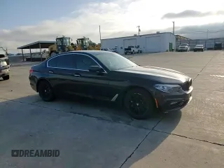 2017 BMW 5 Series 530i with VIN WBAJA5C35HG897952, listed as a Copart auction lot 55691385 with 135,869 mi miles and Salvage title. Bid and sale history available at DreamBid. Image 14.
