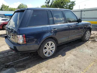2011 Land Rover Range Rover HSE Lux with VIN SALMF1D41BA343179, listed as a Copart auction lot 62464155 with 170,248 mi miles and Salvage title. Bid and sale history available at DreamBid. Image 3.