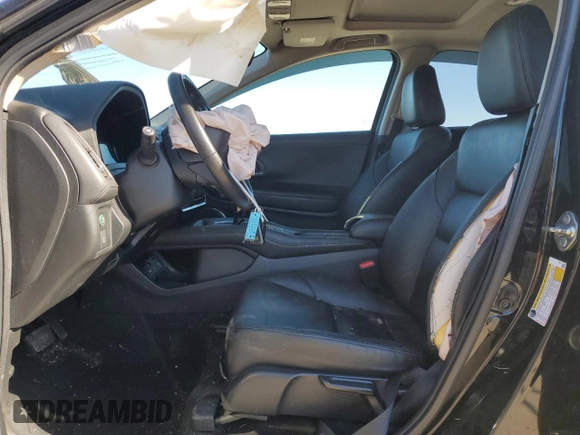 2018 Honda HR-V EX-L Navi with VIN 3CZRU6H78JM707582, listed as a Copart auction lot 45268565 with 84,624 mi miles and Salvage Title. Bid and sale history available at carsss.com. Image 7.
