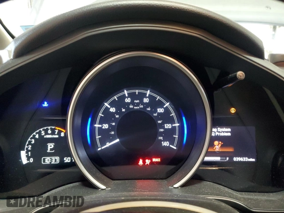 2018 Honda Fit EX-L with VIN 3HGGK5H93JM717677, listed as a Copart auction lot 47837115 with 39,633 mi miles and Non repairable. Bid and sale history available at DreamBid. Image 9.