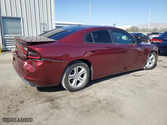 2018 Dodge Charger SXT with VIN 2C3CDXBG9JH248365, listed as a Copart auction lot 76540504 with NaN miles and Salvage Title. Bid and sale history available at carsss.com. Image 3.